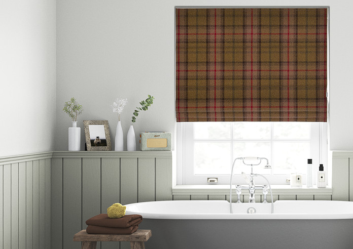 Highland, Hunter - Twist&Fit Roman Blind - Image 3